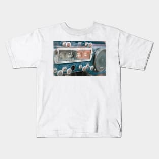 Abandoned Vintage Truck Interior Kids T-Shirt